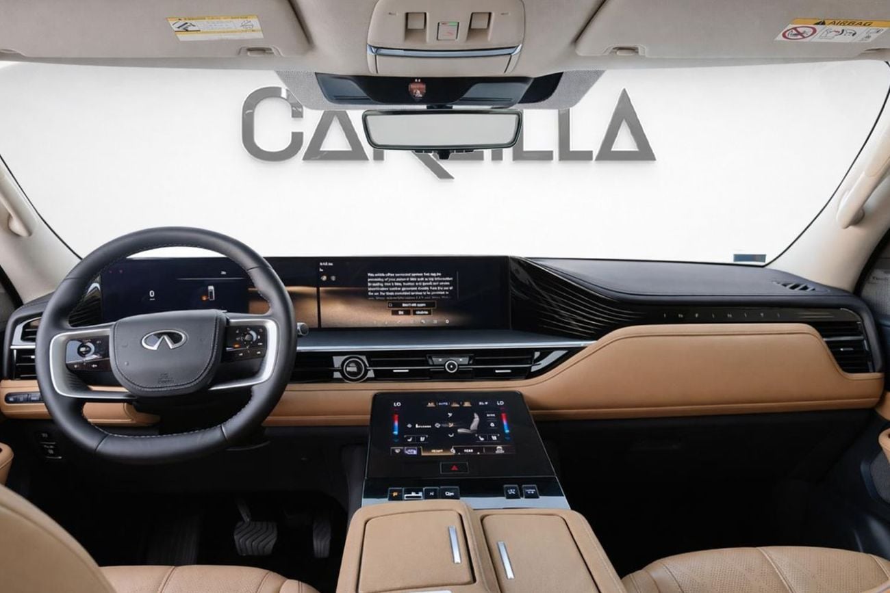 Infiniti QX80 Sensory Bench Chairs 3.5L AED 6,462/ Monthly l 0% Down Payment l SENSORY l Agency Warranty until 20