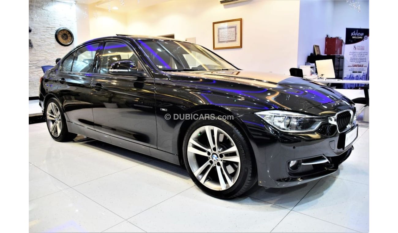 BMW 328i ONLY 89000 KM!! BMW 328i 2015 Model!! Black Color! GCC Specs