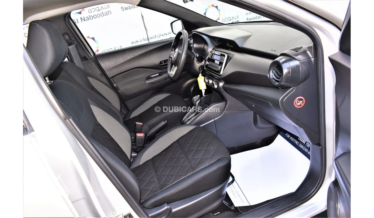 Nissan Kicks AED 799 PM | 1.6L S GCC DEALER WARRANTY