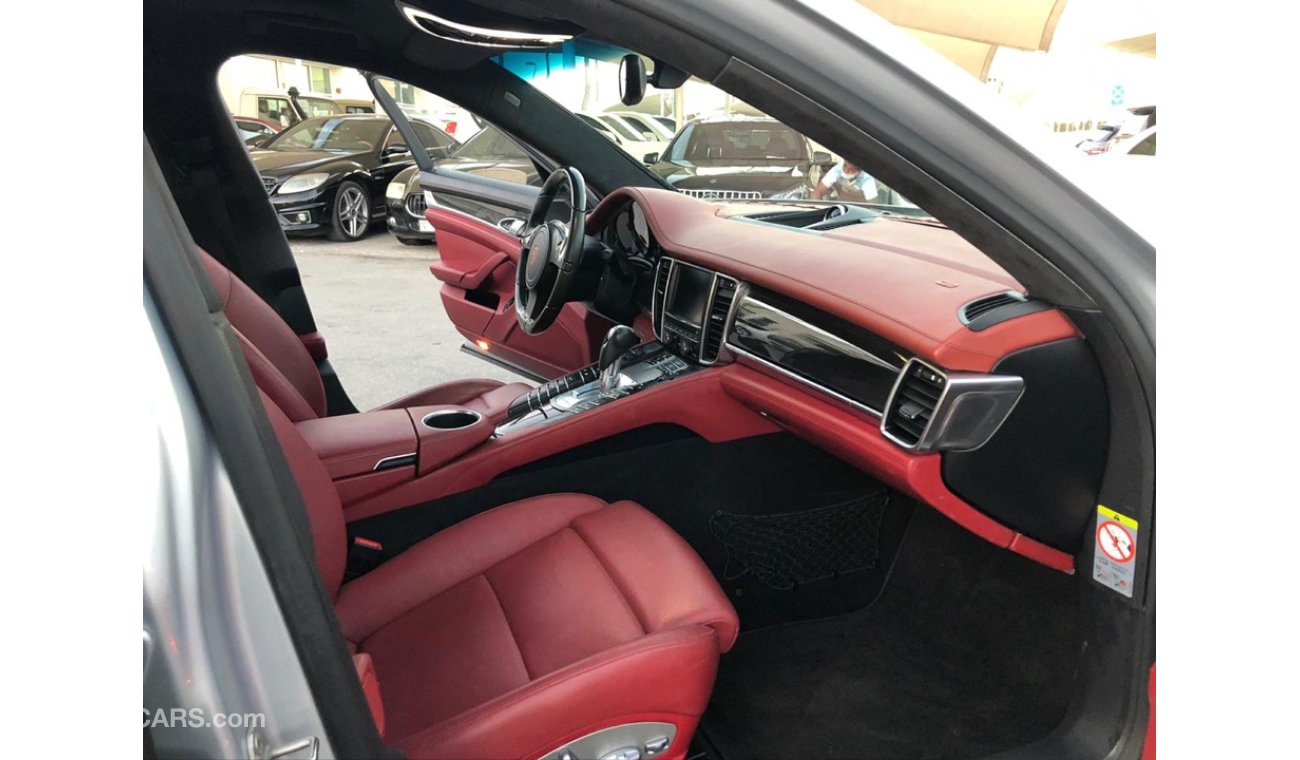 بورش باناميرا بورش بانميرا موديل 2014 خليجي فل مواصفات كراسي جلد وفتحه سقف وتبريد وتسخين في الكراسي ونقطه عمياء و