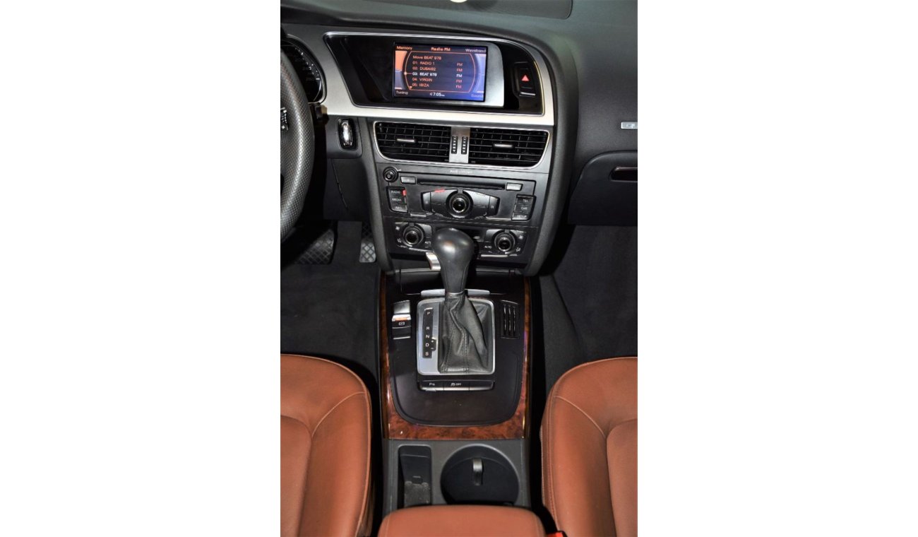 Audi A5 LOW MILEAGE and PERFECT CONDITION Audi A5 2.0T Quattro 2011 Model!! in Black Color! GCC Specs