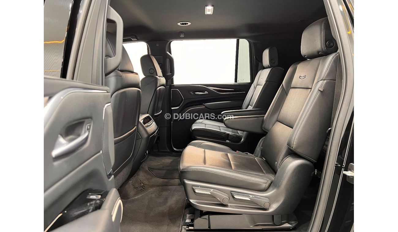 كاديلاك إسكالاد بريميوم لاكجري 2022 Cadillac Escalade LWB, Cadillac Warranty + Service Pack, Full Options, Low Kms, 