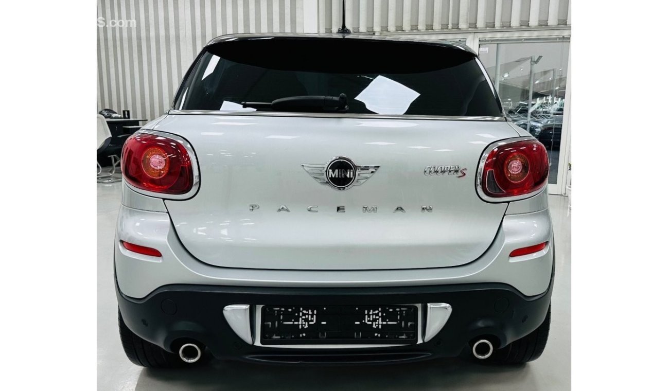 Mini Cooper S Paceman GCC .. FSH .. Perfect Condition .. Top Range .. S .