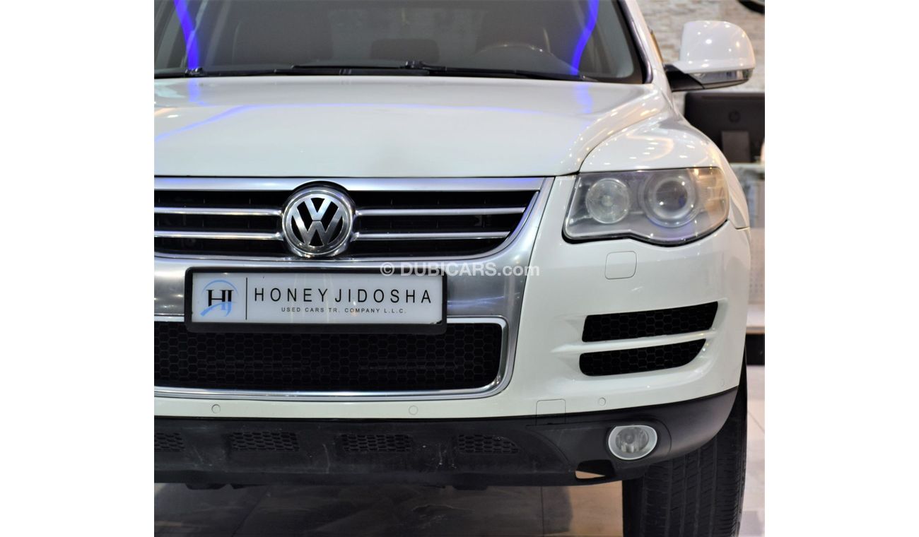 Volkswagen Touareg LOW MILEAGE! for our Volkswagen Touareg 2009 Model!! in White Color! GCC Specs