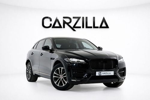 Jaguar F Pace R-Sport 2.0L l AED 1,665 P.M. l 0% Downpayment l R-Sport l 1 Year Warranty