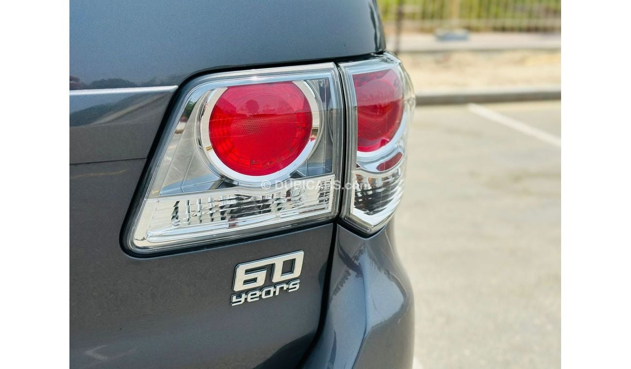 تويوتا فورتونر 60th Anniversary 1560 PM || FORTUNER 2.7L V4 4WD || GCC || 60YEAR EDITION || AVAILABLE ON 0% DP || A