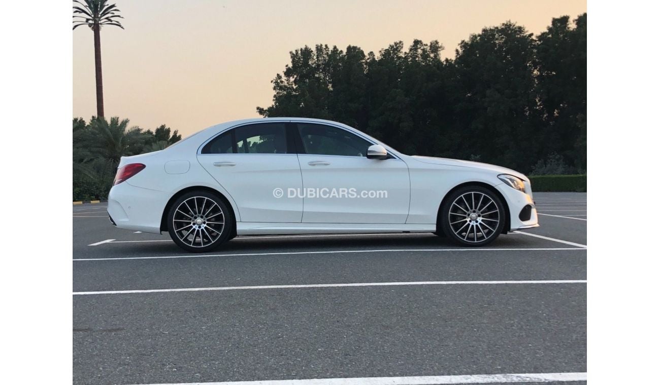 Mercedes-Benz C 200 AMG Pack MODEL 2016 GCC car perfect condition inside and outside low mileage full electric control s