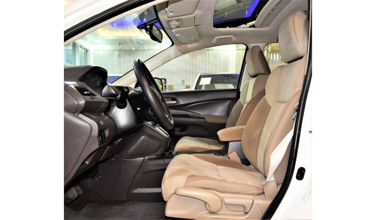 Honda CR-V ONLY 89,000 KM! Honda CRV AWD 2014 Model!! in White Color! GCC Specs