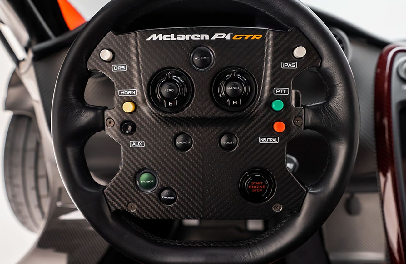 McLaren P1 3.8L V8 Twin-Turbocharged + Electric Motor