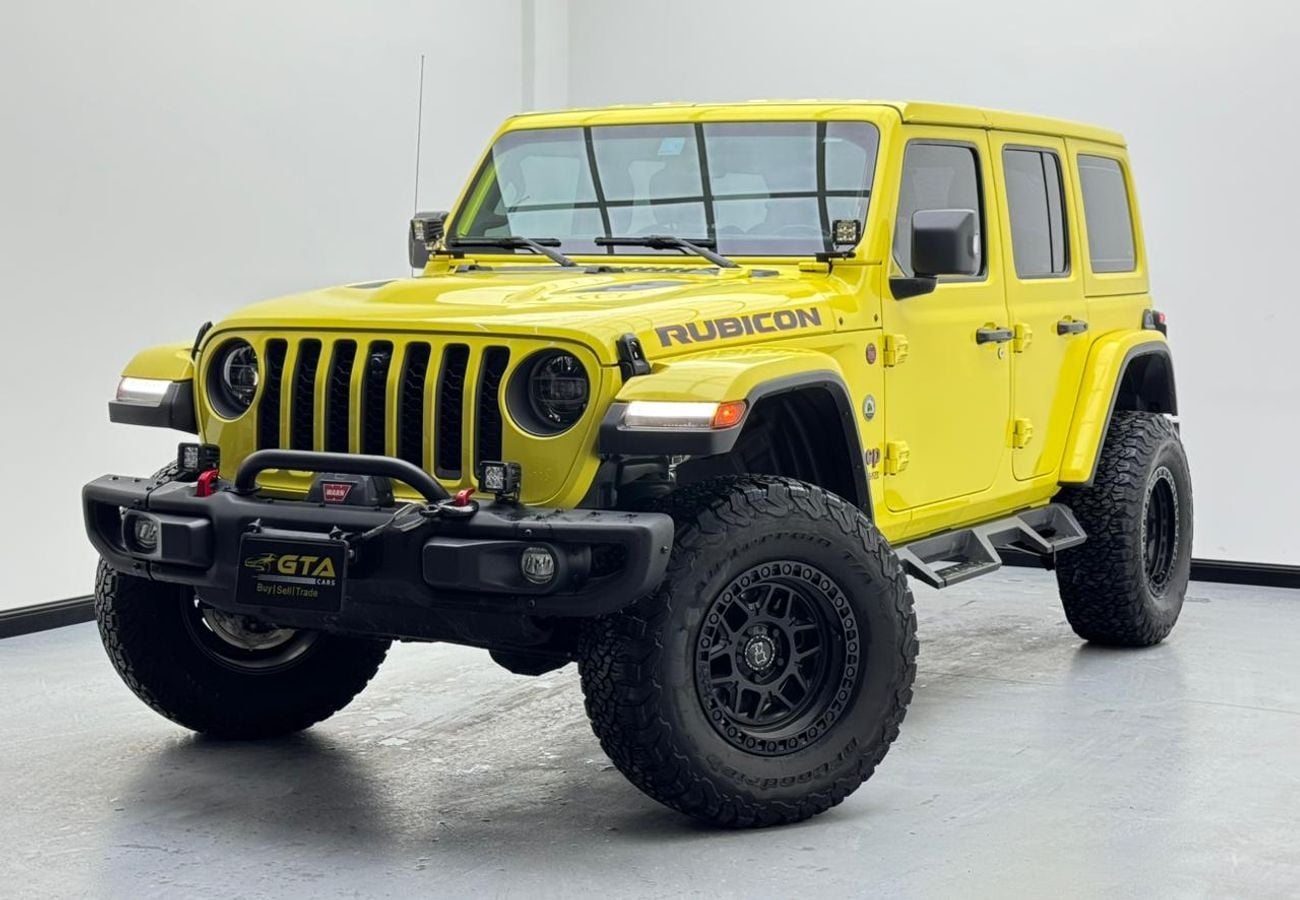 Jeep Wrangler Unlimited Rubicon 3.6L 2022 Jeep Wrangler Unlimited Rubicon, 2027 Jeep Warranty and Service Pack, GC