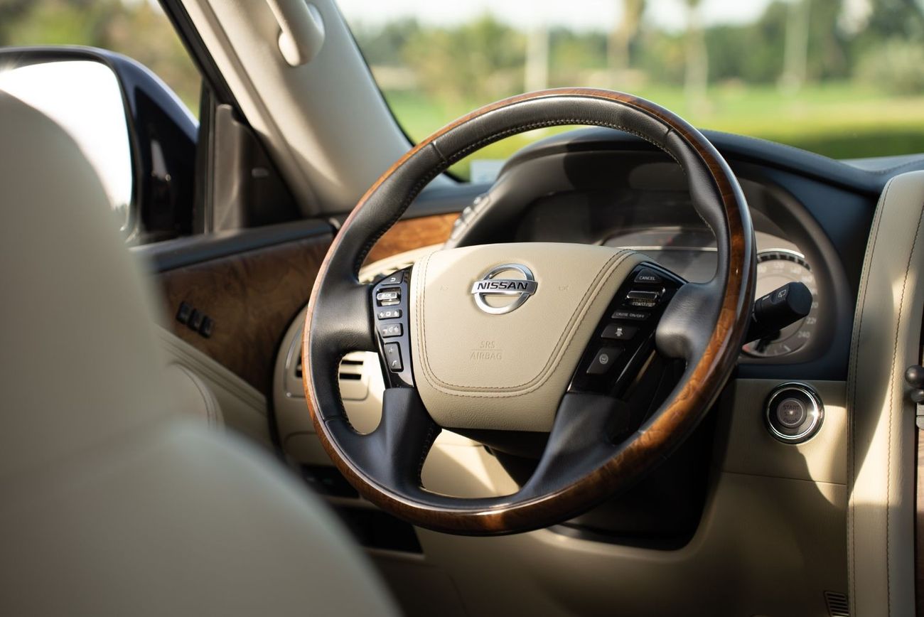 Nissan Patrol 3years warranty, 2 years free service, contact number 0507273386