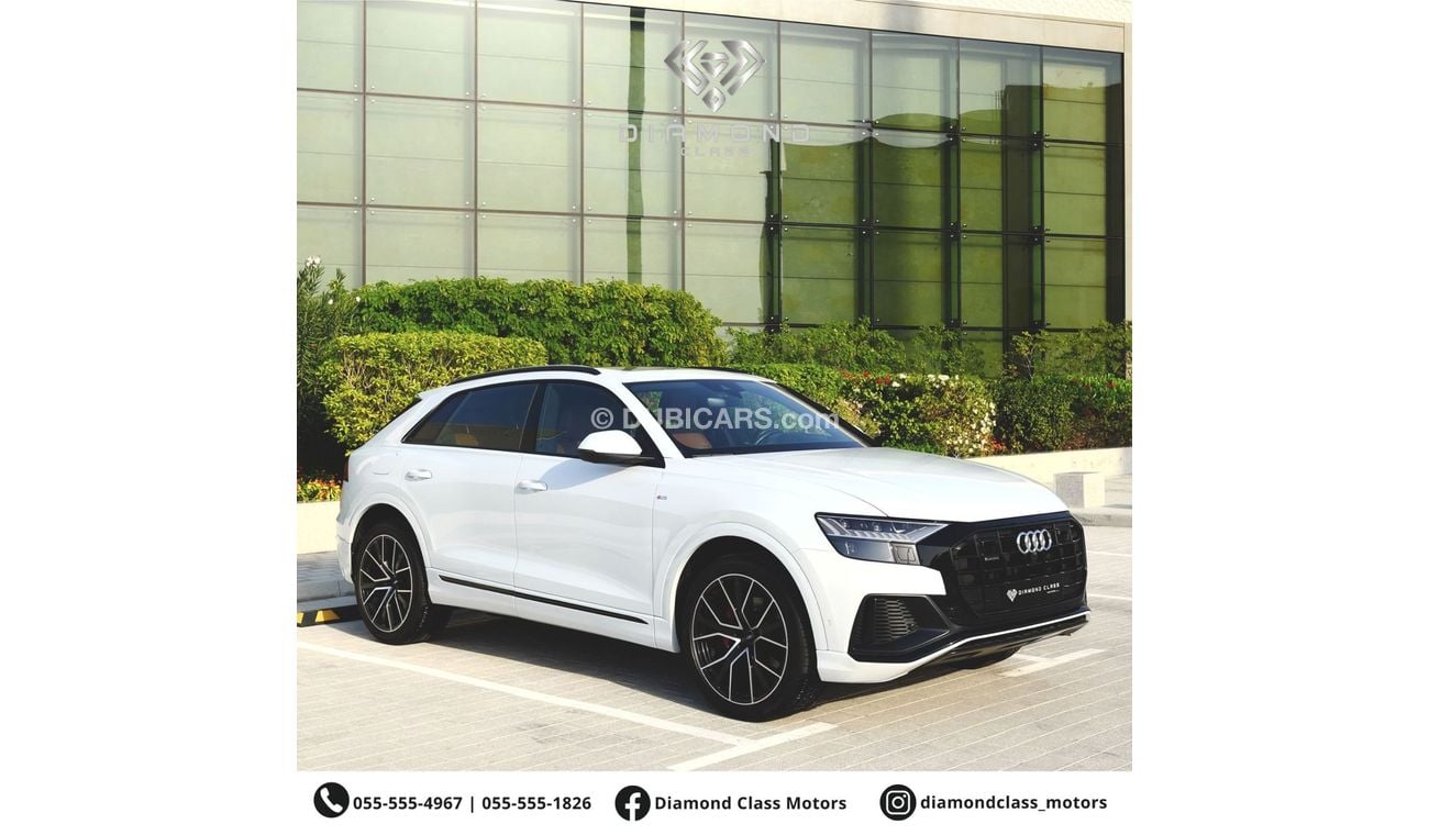 Audi Q8 55 TFSI quattro S-Line Audi Q8 S-Line 55 TFSI Quattro Top Option GCC Panoramic  Head-Up Display  360