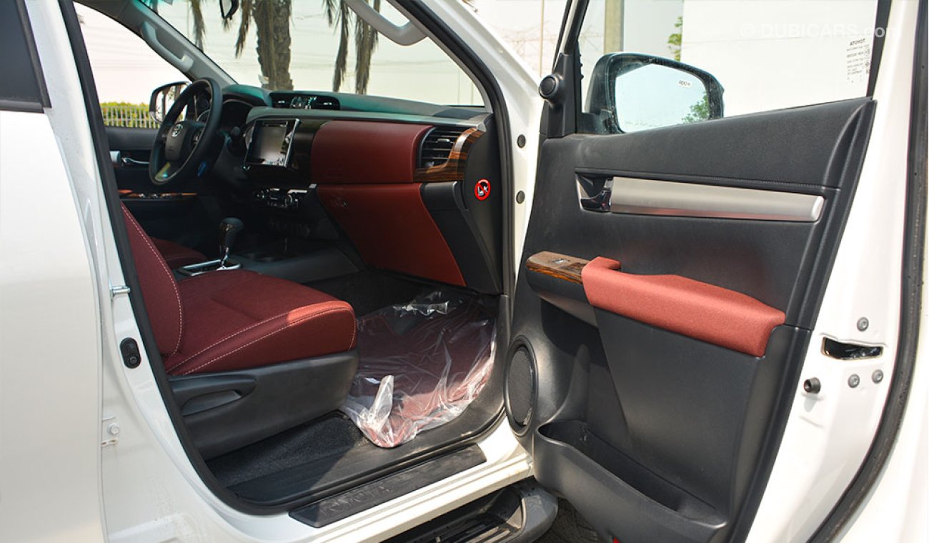 تويوتا هيلوكس 2020YM 4.0L TRD Full option Sportivo V6 AUTOMATIC- Red Available-للتصدير