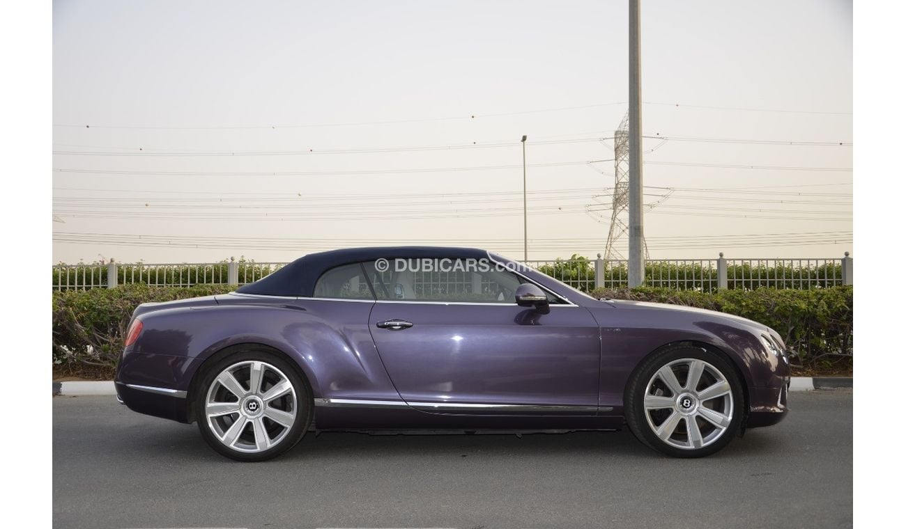 Bentley Continental GTC Mulliner V12 - very excellent condition