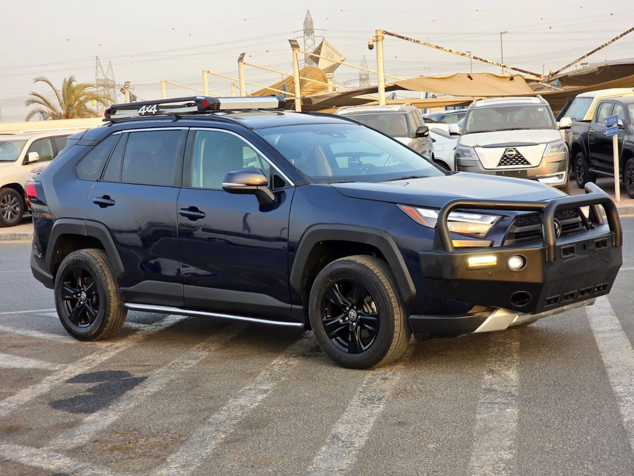 Toyota RAV4 2023 Model Sunroof , Push button , leather seats and trunk automatic