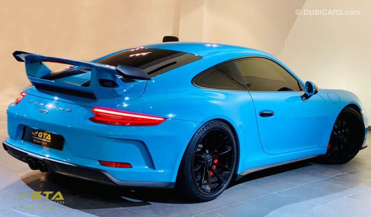 Porsche 911 GT3 2018 Porsche 911 GT3 4.0, Warranty, Porsche Service History, GCC, low Kms