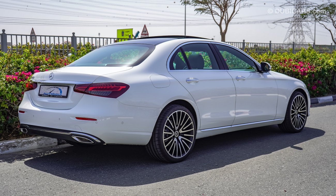 Mercedes-Benz E200 2.0L , GCC , 2022 , 0Km , With 3 Yrs or 100K Km WNTY