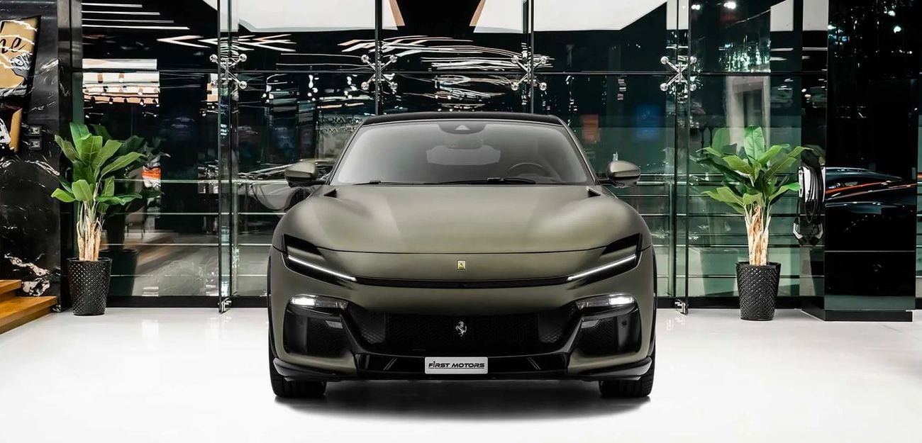 Ferrari Purosangue 6.5L V-12 Naturally Aspirated Engine