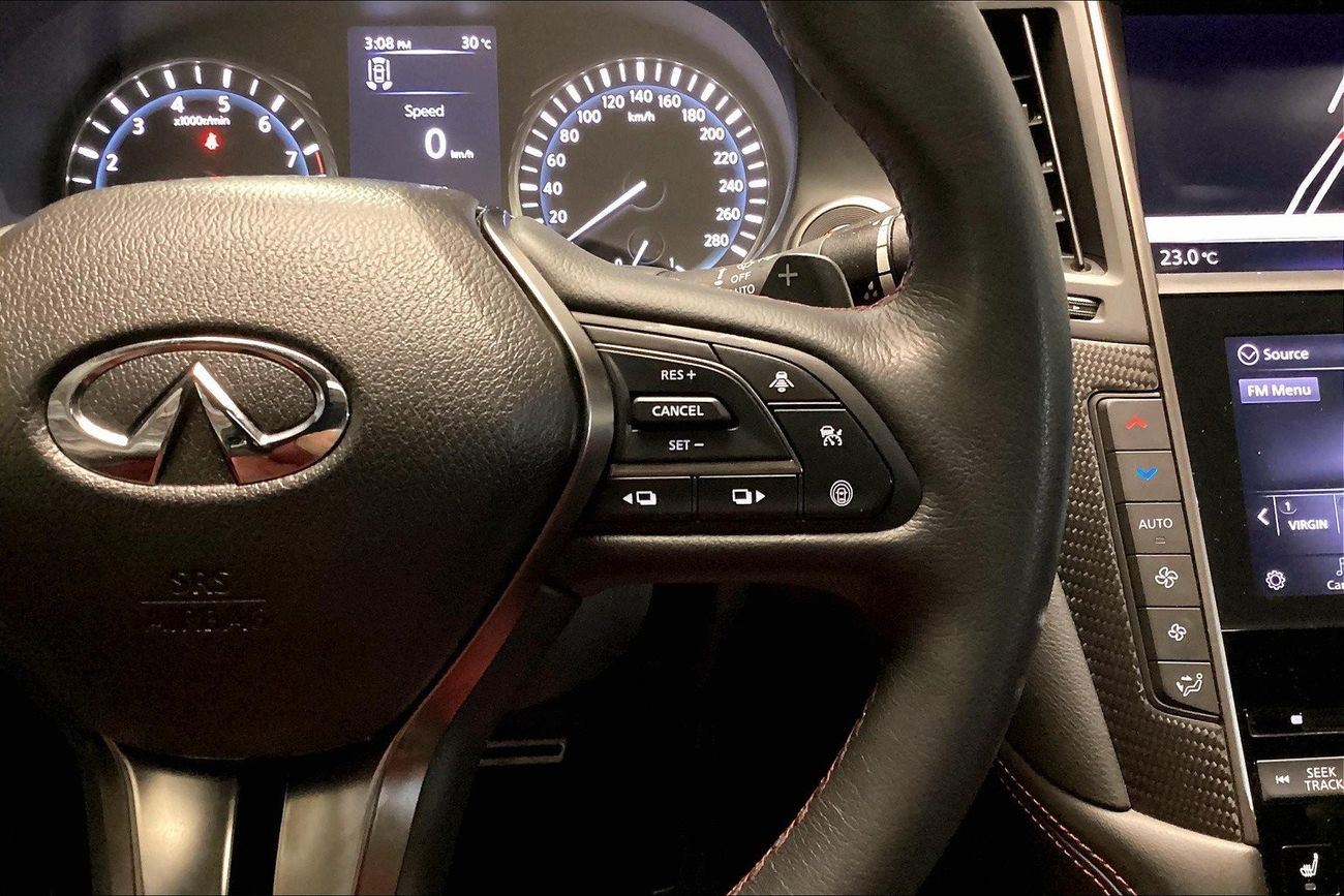 إنفينيتي Q60 Red Sport | شامل الضمان | 0 ﺪﻔﻋﺓ ﺃﻮﻟﻯ