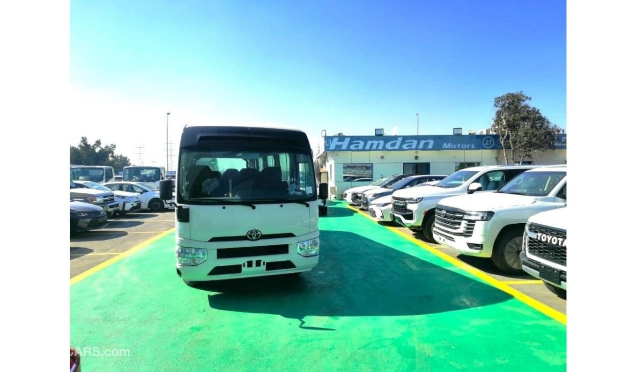 Toyota Coaster 22 seats with fridge and 3 point seat plat