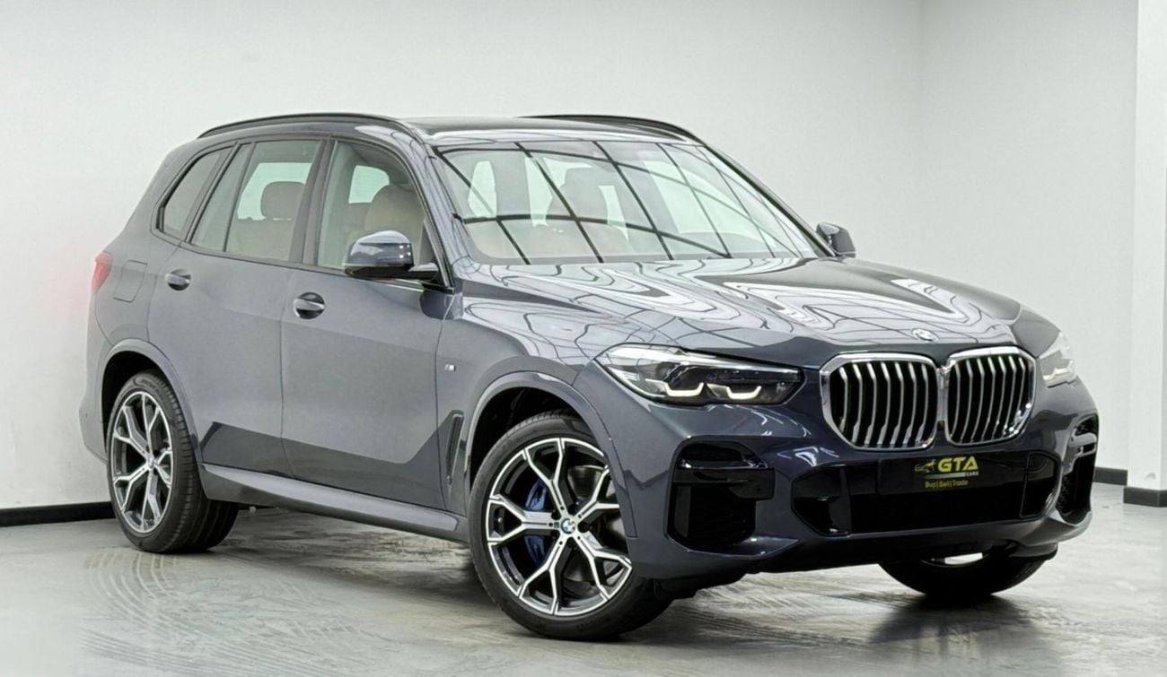 BMW X5 40i M Sport 3.0L 2022 BMW X5 xDrive40i M-Sport, 2027 BMW Warranty + Service Pack, Very Low Km, GCC
