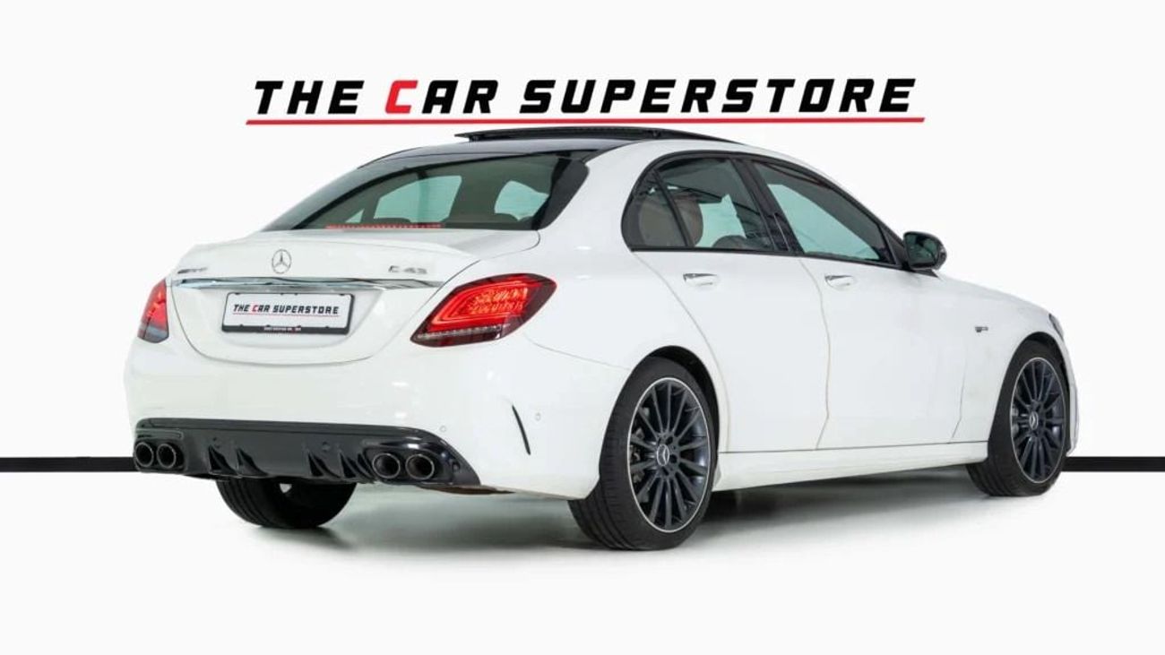 Mercedes Benz C43 AMG AMG SPORT GCC- -well maintained-high specifications-Night Package
