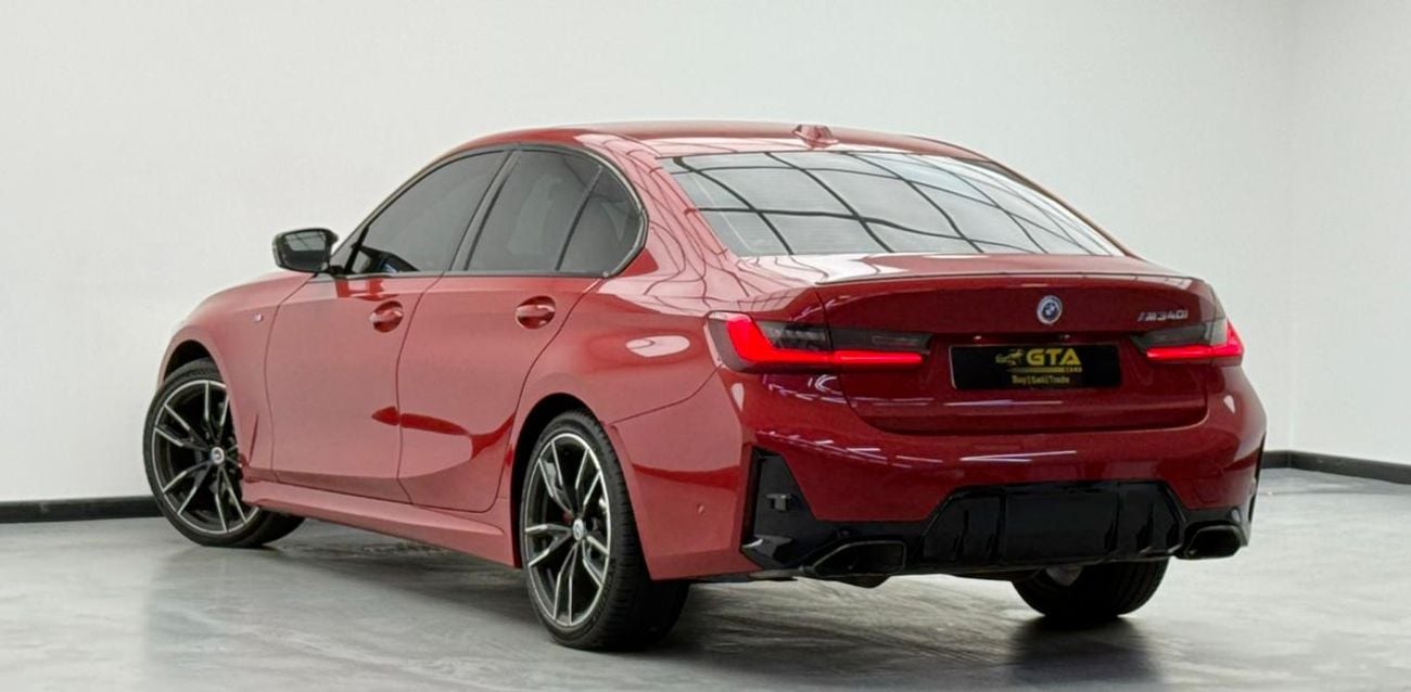 بي أم دبليو M340i Std 3.0L 2023 BMW 340i M Sport ,BMW Warranty+Service Contract+Full Service History ,GCC