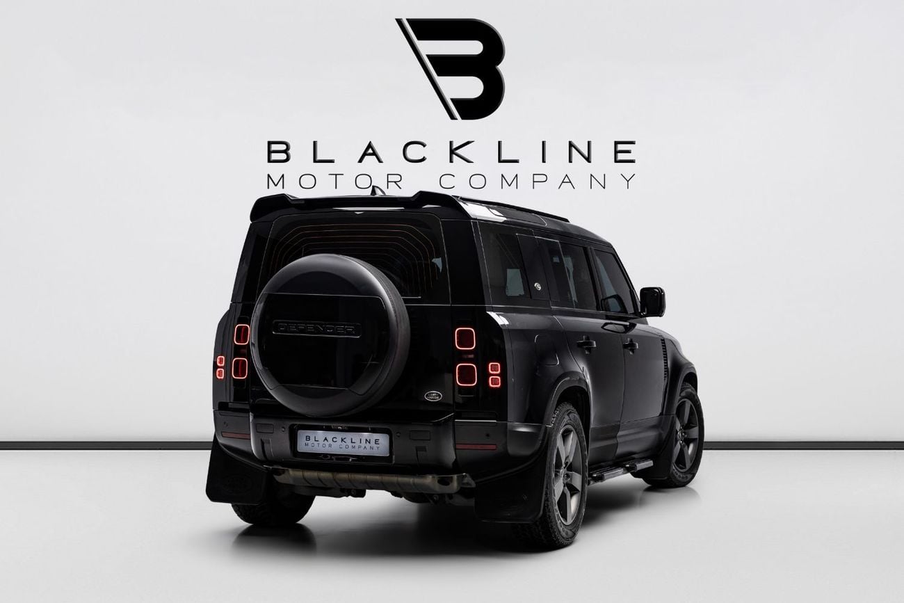 Land Rover Defender 110 HSE P400 BUY NOW, PAY 2027 | THE BLACKLINE STANDARD | 2028 Al Tayer Warranty, GCC