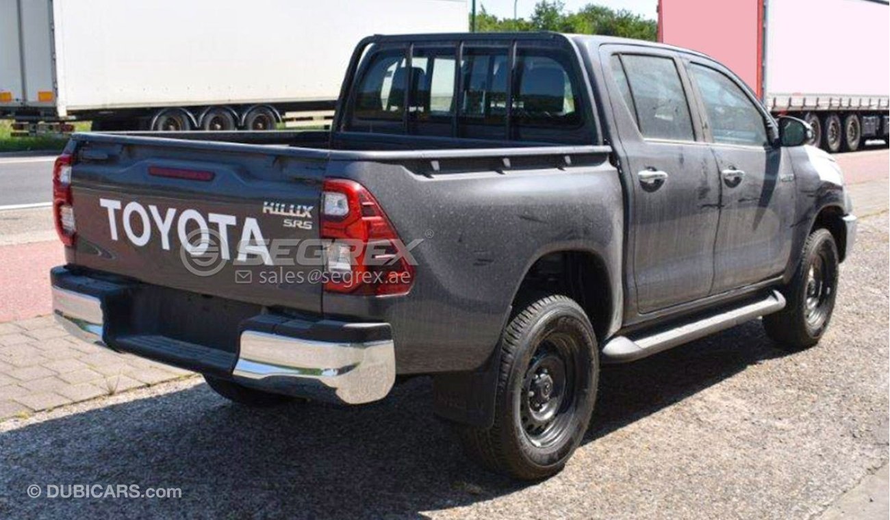 Toyota Hilux 2021 Toyota Hilux DC 2.4 TDSL 4WD MT Wide body with Auto AC ( Gray & Silver ) Ex Antwerp