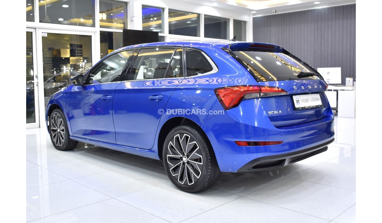 Skoda Scala EXCELLENT DEAL for our Skoda Scala ( 2021 Model ) in Blue Color GCC Specs