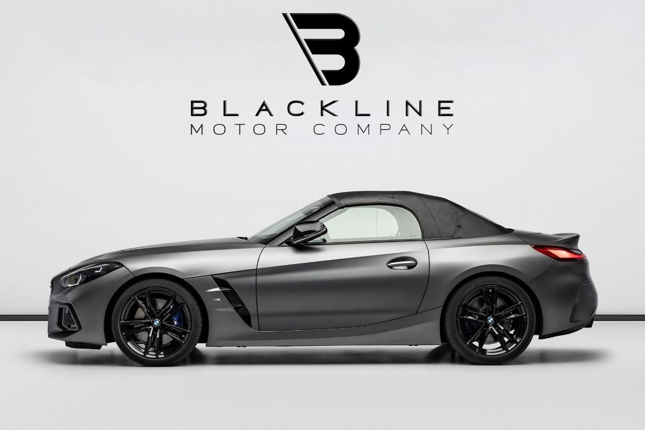 BMW Z4 BUY NOW, PAY 2027 | THE BLACKLINE STANDARD |  2030 Warranty + Service, GCC, Low KM's