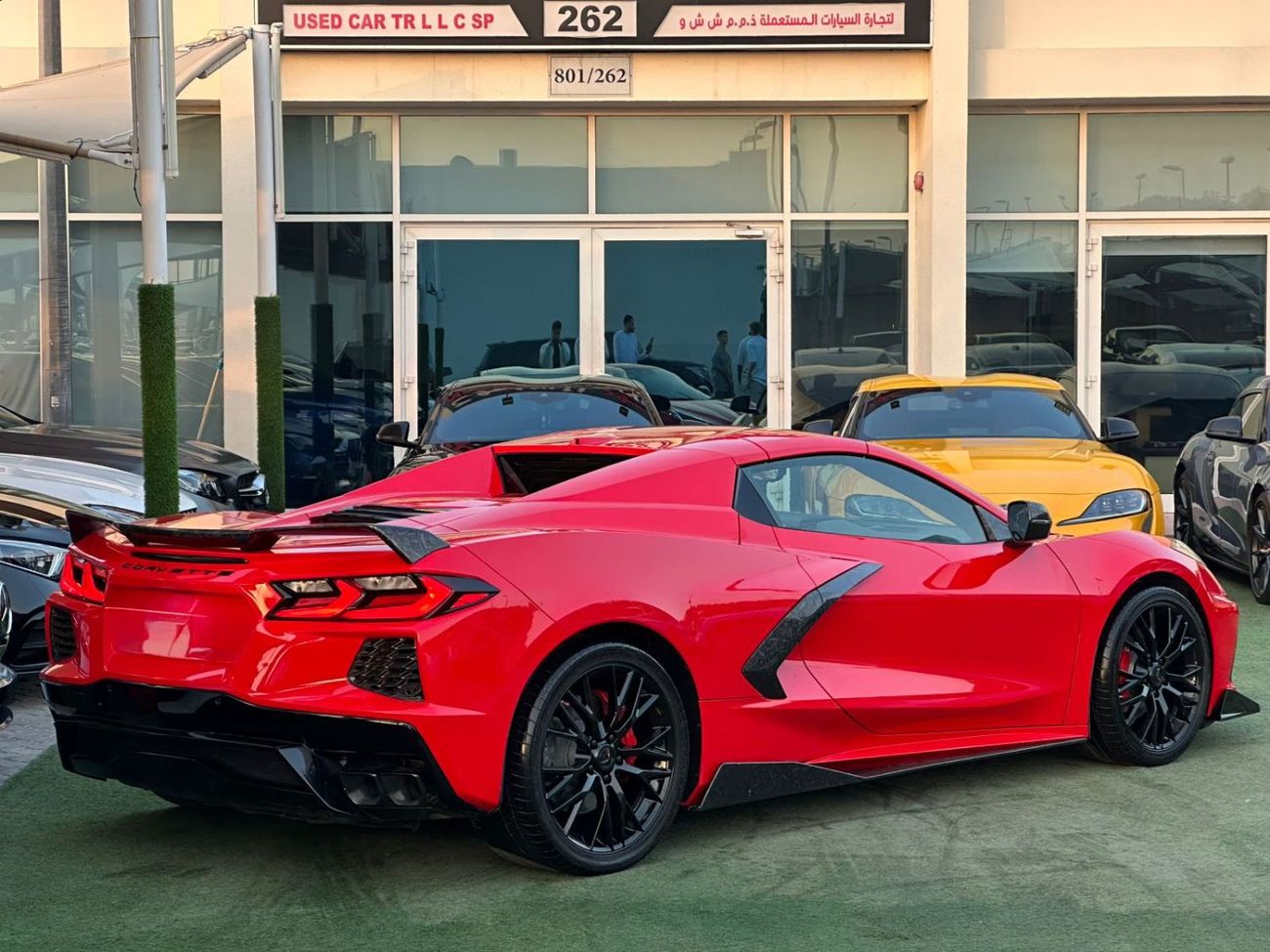 شيفروليه كورفت شيفورليه كورفت C8 2LT 2024 وارد أمريكا فل ابشن بحاله ممتازه