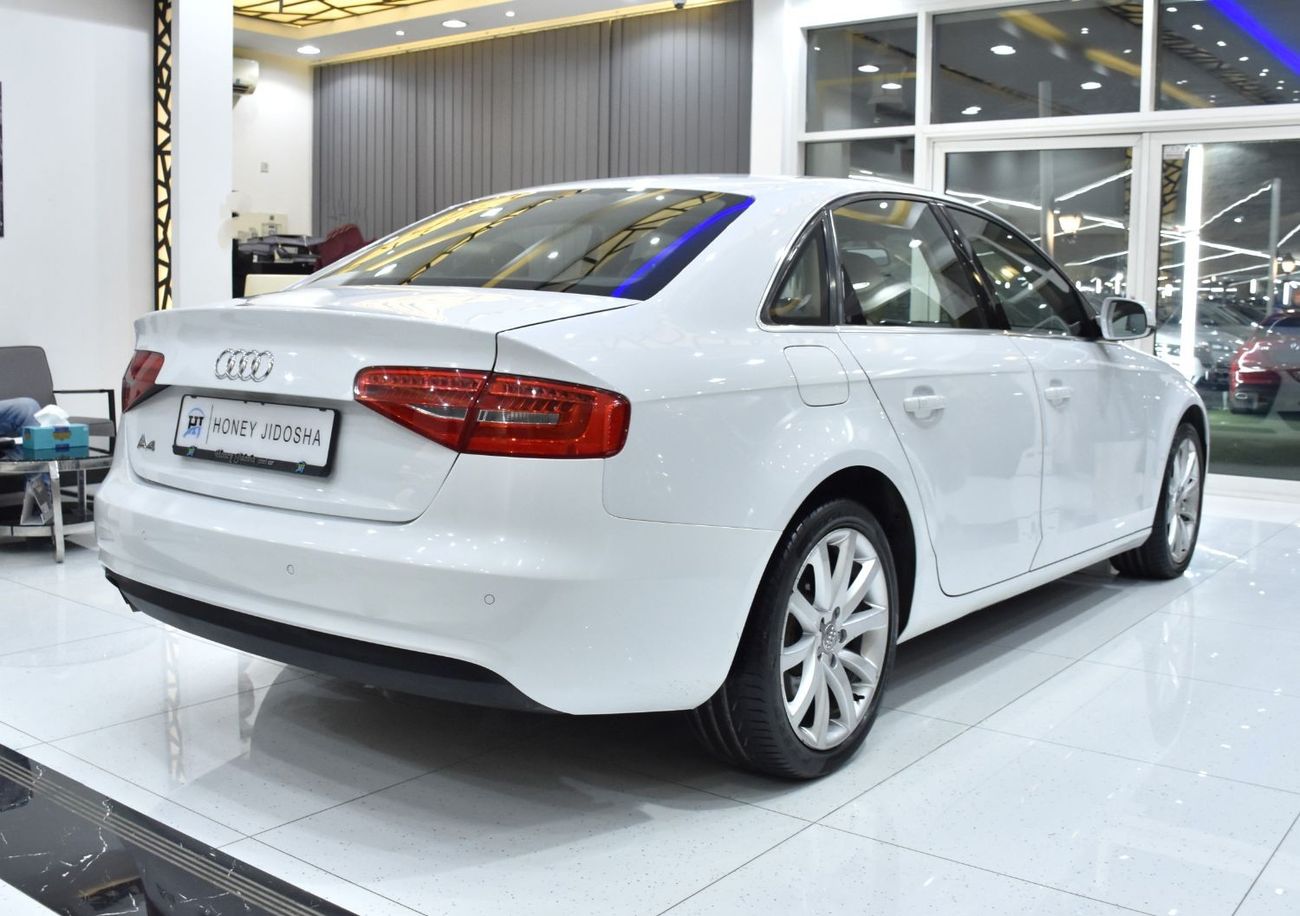 أودي A4 EXCELLENT DEAL for our Audi A4 ( 2014 Model ) in White Color GCC Specs