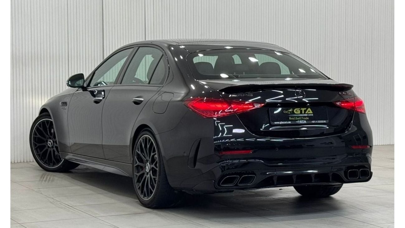 Mercedes-Benz C 63S AMG 2024 Mercedes Benz C63s E Performance, 5 Years Mercedes Warranty, 3 Years Mercedes Service Pack, GCC