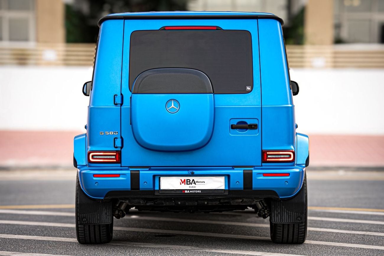 مرسيدس بنز EQG 580 FIRST EDITION LOW MILEAGE