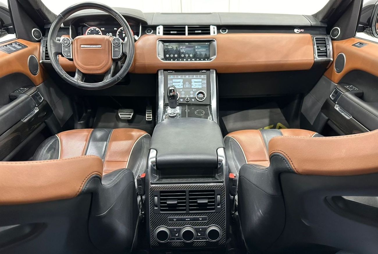 Land Rover Range Rover Sport 2017 Range Rover Sport SVR, One Year Warranty, Service History, GCC