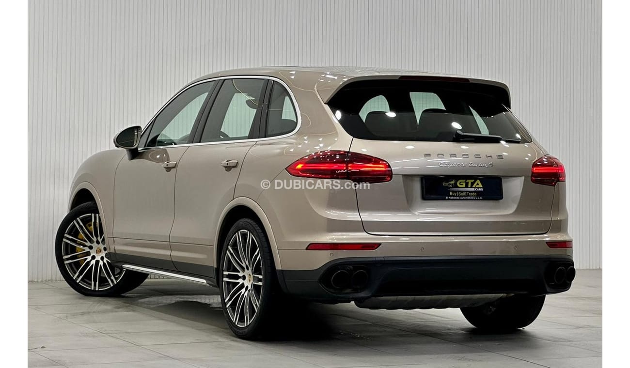 Porsche Cayenne 2016 Porsche Cayenne Turbo S, Warranty, GCC