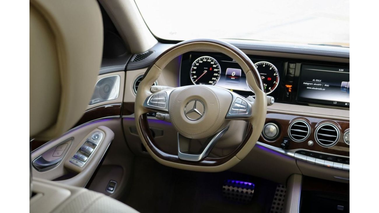 Mercedes-Benz S 500 AMG Mercedes S 500 2016 GCC