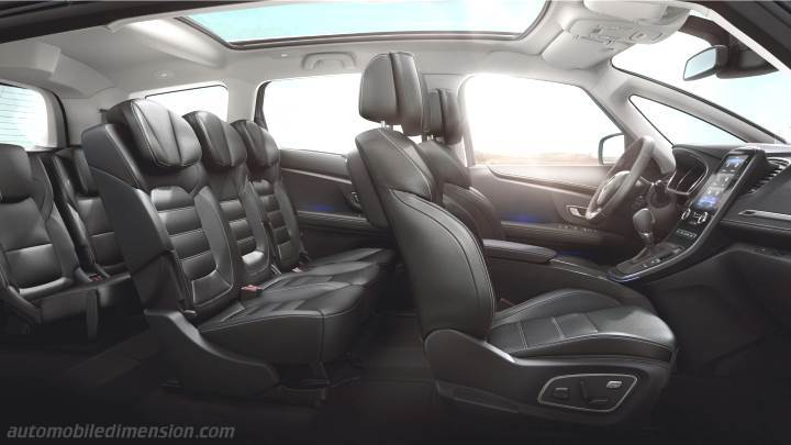 Renault Grand Scenic interior - Seats