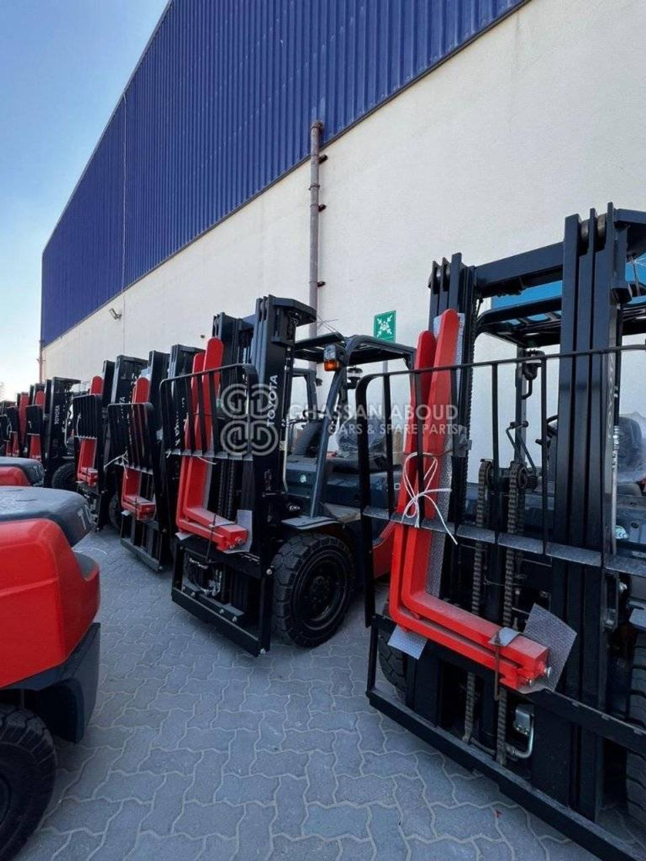 تويوتا فورك ليفت DIESEL 2.5TON 3STAGE, W/ SIDE SHIFT 3LEVER 4.7M LIFT HEIGHT MY24