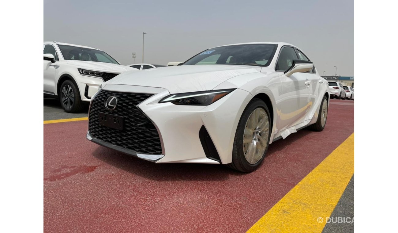 Lexus IS300 LEXUS IS 300 2021 MODEL, 2.0L, WHITE WIT BEIGE, ALLOY WHEELS, LEATHER INTERIOR FOR EXPORT & LOCAL RE
