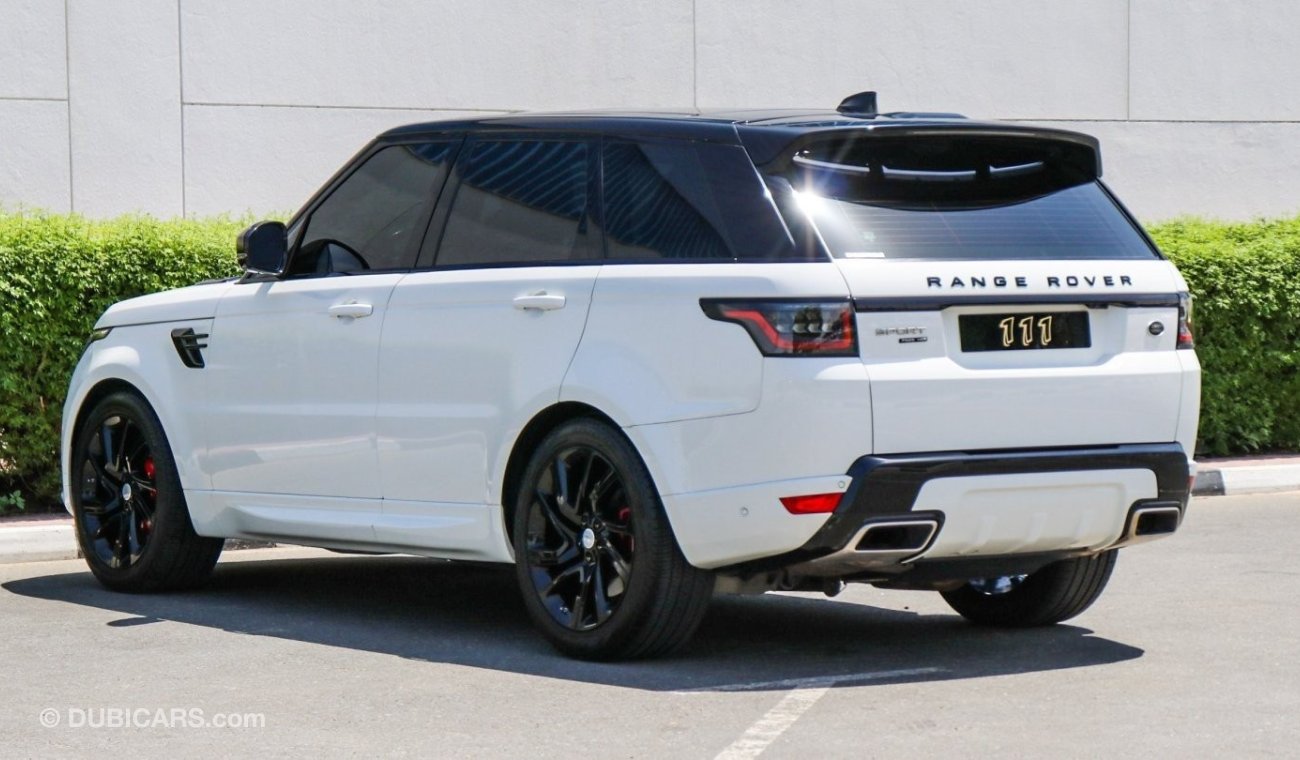 Land Rover Range Rover Sport HSE P525 / Warranty and Service Contract / GCC Specifications