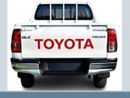 Toyota Hilux ECT0038 - Toyota Hilux DCab Pick Up DLXG - 2.7L Petrol Auto 4wd White/Red