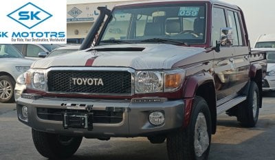 تويوتا لاند كروزر بيك آب 4.5L V8 DIESEL, M/T / DOUBLE CABBIN / DIFF LOCK ( CODE # 7567)