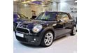 ميني كوبر إس VERY LOW MILEAGE!!! Only 51,000KM! Mini Cooper S Convertible! 2010 Model!! in Black Color! GCC Specs