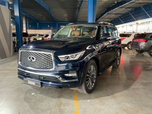 إنفينيتي QX80 Luxe Sensory ProActive (8 Seater) | National Day Celebration | شامل الضمان | 0 ﺪﻔﻋﺓ ﺃﻮﻟﻯ