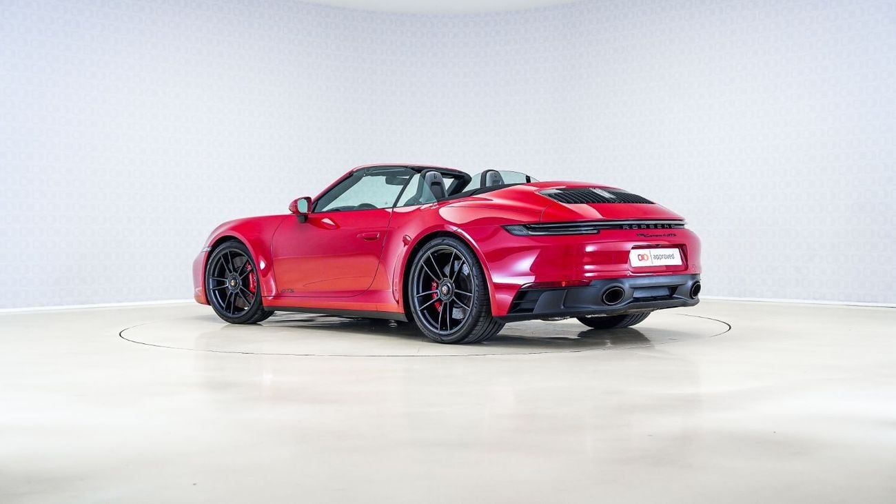 Porsche 911 Carrera 4GTS 3.0L (475 HP) Convertible | AED 9,997 PM | Up to 3 Years Unlimited Warranty