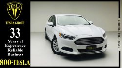 Ford Fusion / S / GCC / 2016 / 5 YEARS DEALER WARRANTY OR 100,000 KMS! (AL TAYER) / ONLY 540 DHS MONTHLY!