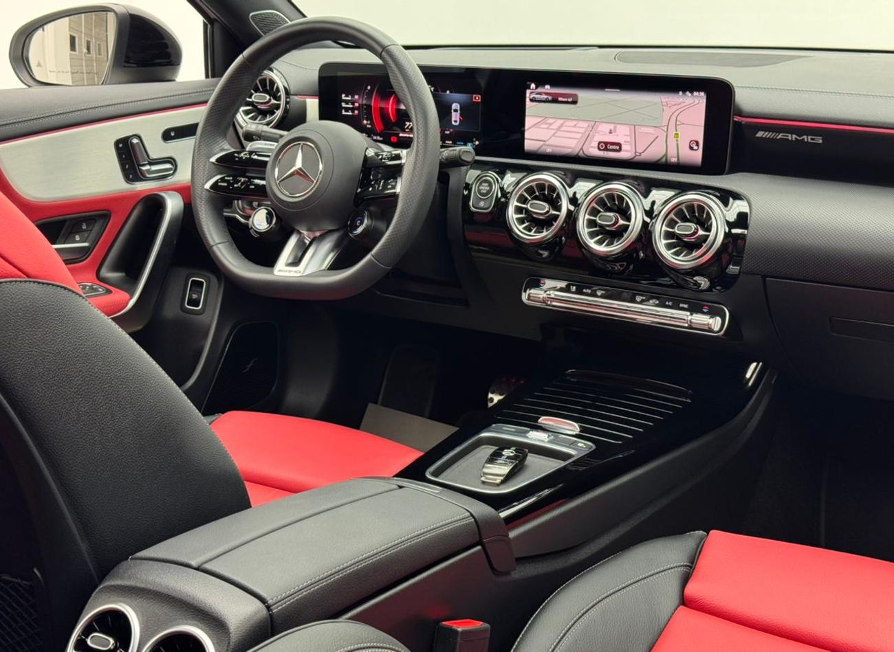 Mercedes-Benz A 35 AMG 2023 Mercedes-Benz A35 AMG 4MATIC, 2029 Mercedes Warranty And Service Pack, GCC