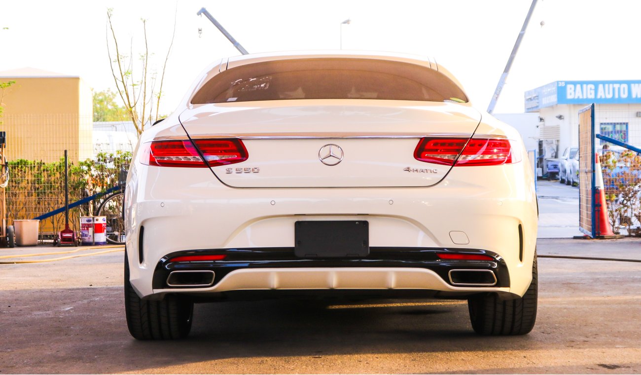 مرسيدس بنز S 550 كوبيه 4Matic